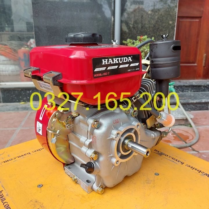 Máy Nổ – Động Cơ Dầu Nhật Bản 7Hp Hakuda HKD 7D, Hàng Chính Hãng