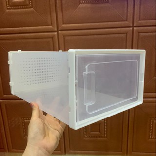 Hộp Đựng Giày Lắp Ghép, Tủ Sắp Xếp Giày Thông Minh Mẫu Mới Chịu Lực 6kg Tặng kèm hút ẩm