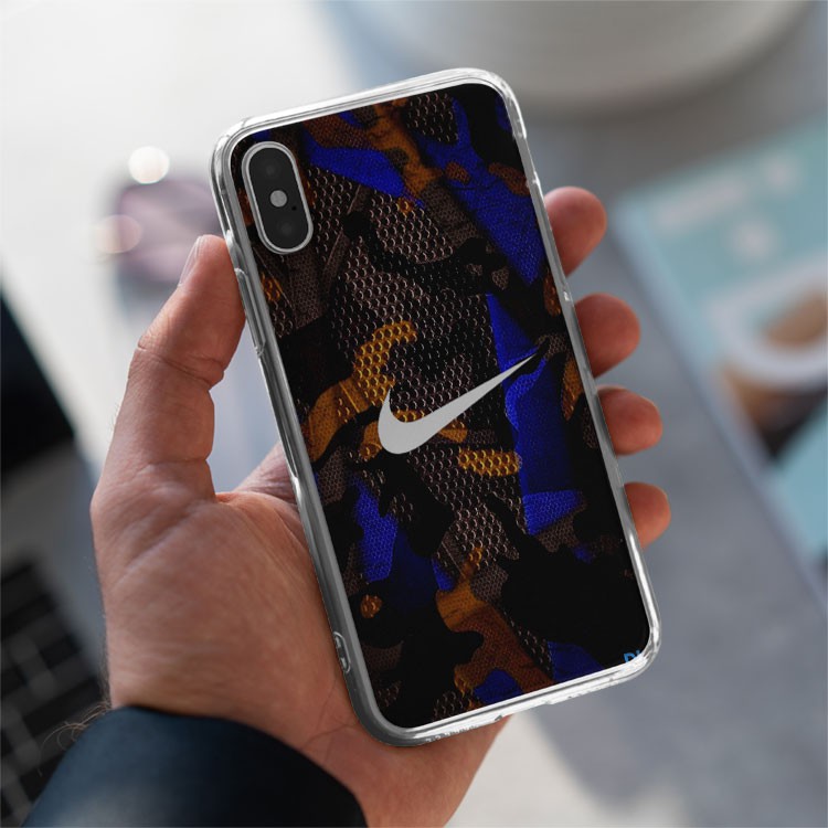 Ốp lưng thể thao NIKE nam tính NCASE Chống sốc, silicon cho IPhone 5;5S;6;6s;7;8;X đến Ip 12 NIKPOD00388