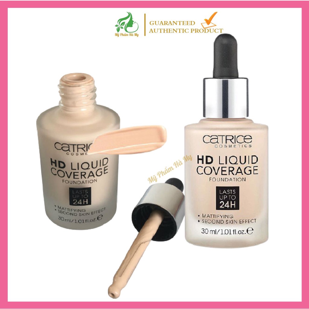 Kem nền Catrice HD Liquid Coverage 24h 30ml - Mỹ Phẩm Hà My