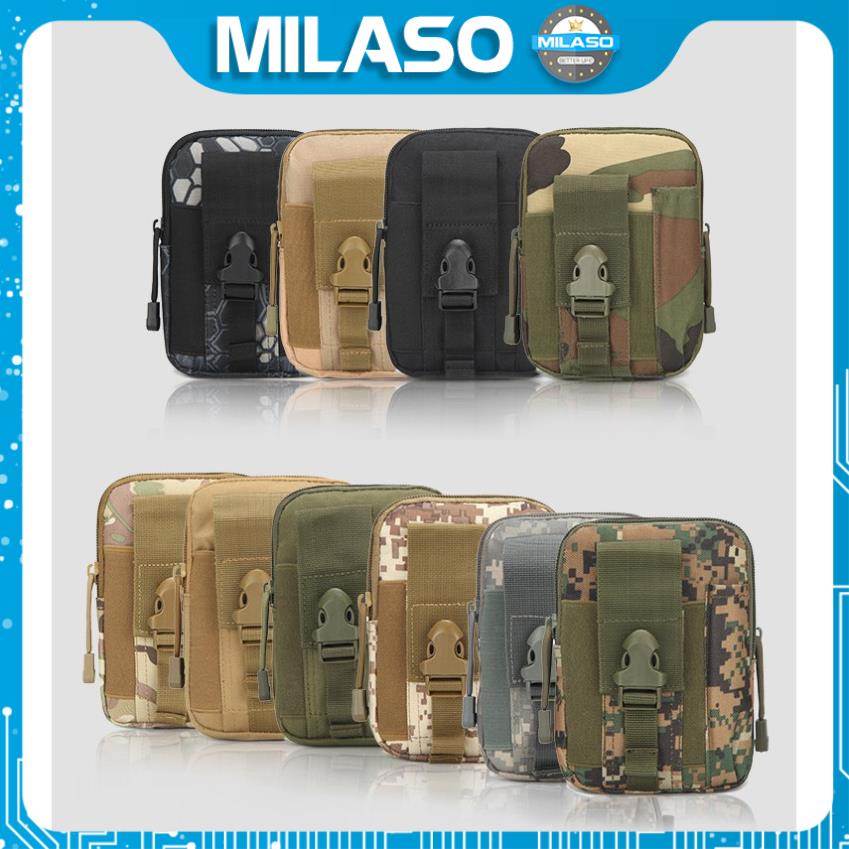 [Tặng móc iRing] Túi Du Lịch Chống Nước Nam Nữ MILASO Đeo Hông Đi Du Lịch, Xe Máy Nhiều Ngăn Đa Năng FB-001029-IR | BigBuy360 - bigbuy360.vn