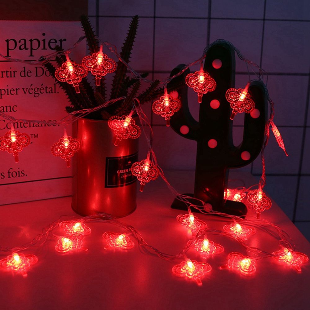 Đèn dây LED thiết kế bắt mắt trang trí phong cách Trung Hoa đa dụng