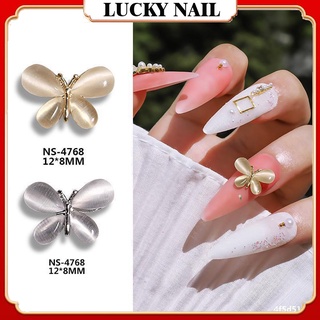 Charm nail đính đá, charm bướm đá nail trang trí móng tay cao cấp
