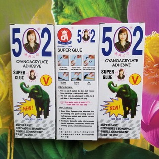 Keo 502 siêu dính, dính siêu chặt