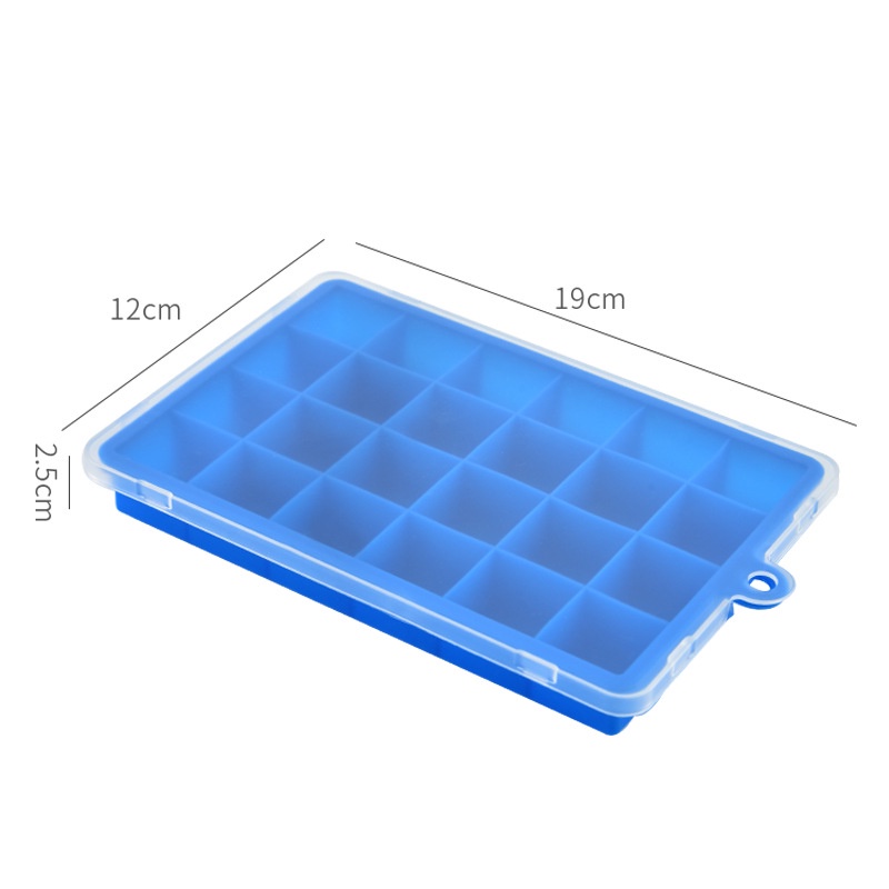 Khuôn TAILI bằng silicon làm đá viên 24 ngăn diy