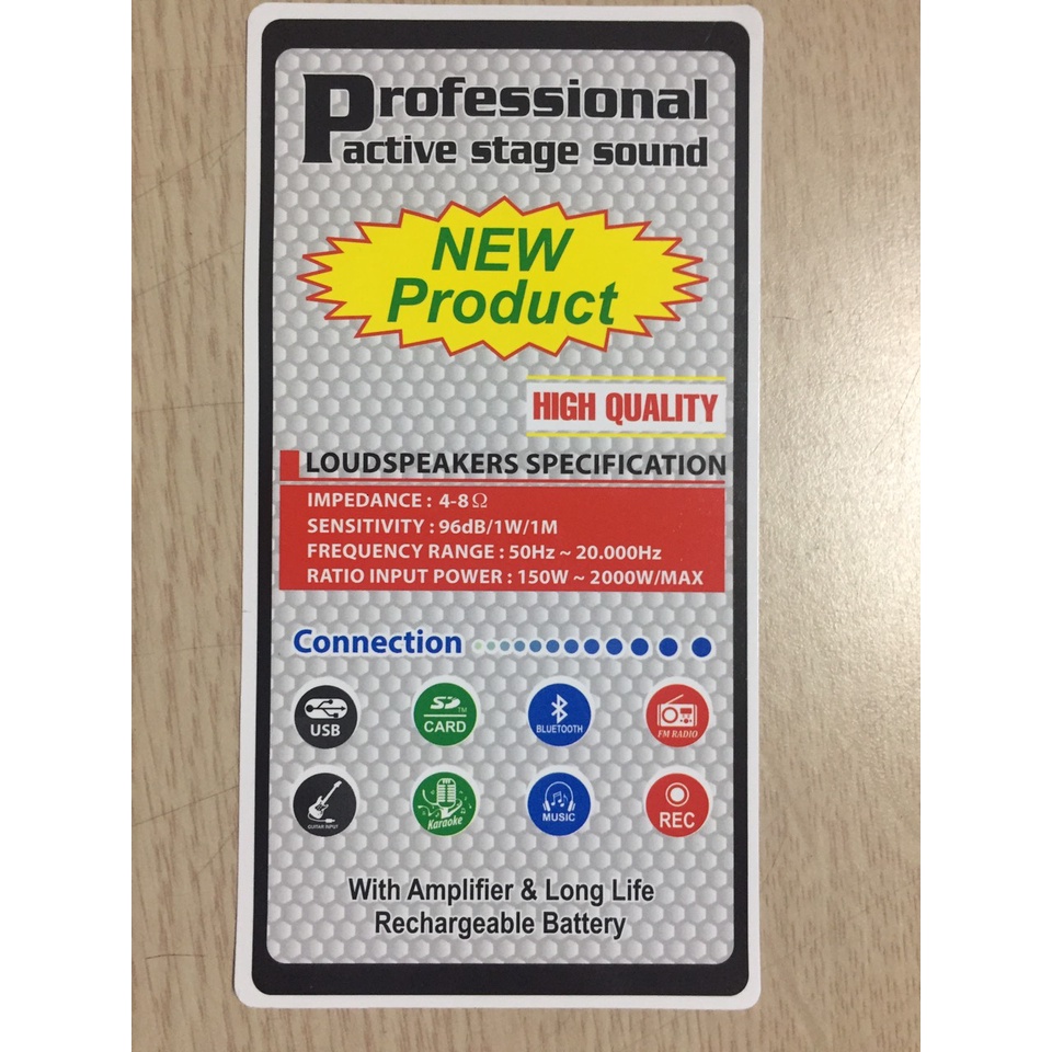 Tem dán lưới loa