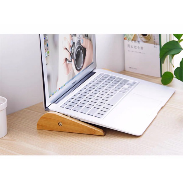 ❤️ Kệ Tản Nhiệt Laptop Macbook ❤️ Bằng Gỗ Có Thể Điều Chỉnh Độ Rộng Dành Cho Mọi Kích Cỡ