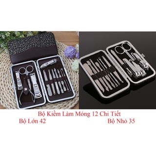 Bộ kiềm làm móng 12 chi tiết tiện lợi, gọn nhẹ