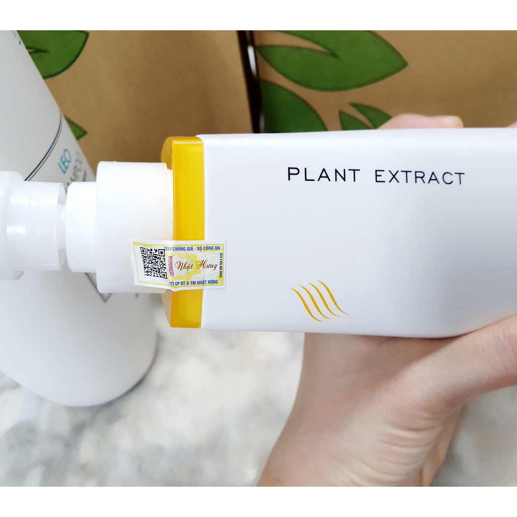 Dầu gội cặp Leo Prosee 800ml chính hãng, bộ gội xả dưỡng chất thiên nhiên phục hồi hư tổn