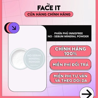 Phấn phủ bột innisfree no-sebum mineral powder 5g