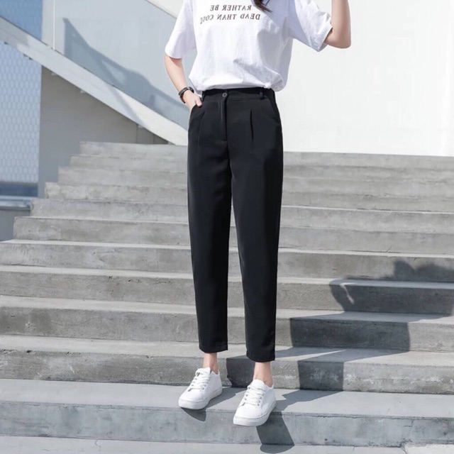 QUẦN BAGGY CÔNG SỞ GIÁ RẺ. GU ĐẸP Baggy vải công sở phù hợp đi học đi làm đi chơi | BigBuy360 - bigbuy360.vn