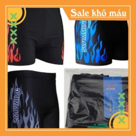 HÀNG CÓ SẴN 2 Quần bơi nam nữ dáng đùi co dãn 4 chiều, Đồ bơi speedo nam tính phong cách thể thao tắm biển, hồ bơi