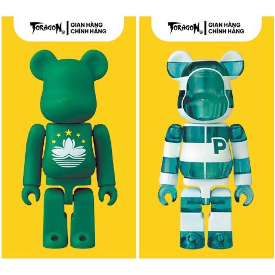 Blindbox Bearbrick Serie 43, đồ chơi mô hình sưu tầm, mô hình gấu, cao 7cm, hộp ngẫu nhiên_ToragonHE