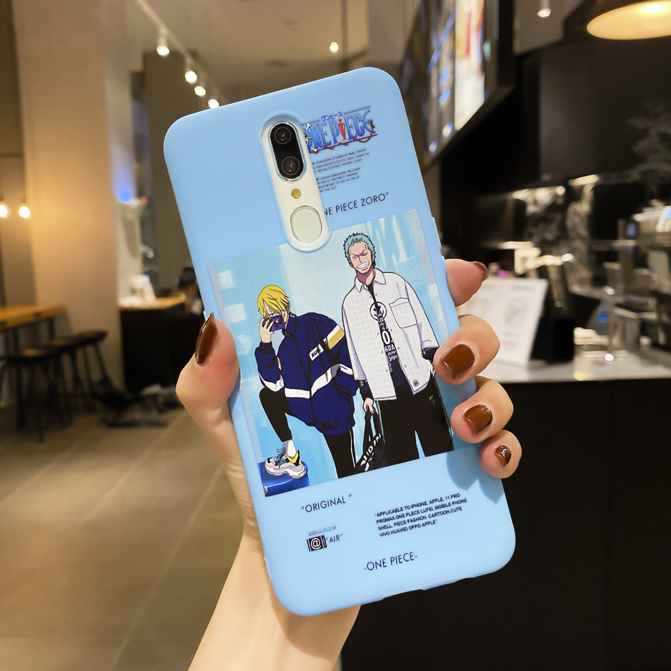 luffy zoro ace Ốp Lưng one piece oppo a3s a5s a7 a31 a92 a12 f5 f7 f9 f11 a5/a9 2020 Ốp Lưng realme 5i/6i | BigBuy360 - bigbuy360.vn