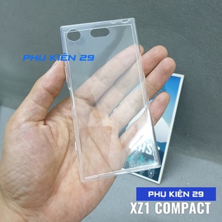 [Sony Xperia XZ1/ XZ1 Compact] Ốp lưng silicon dẻo trong cao cấp Henyou