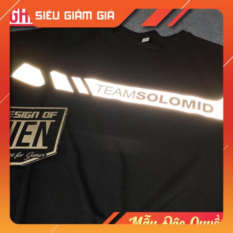 Áo thun UMAD unisex gaming LOL Team SoloMid phản quang esports nam nữ tay ngắn (40kg-110kg)