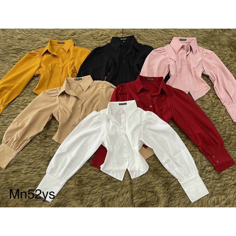 ÁO SƠ MI VẠT CHÉO TAY DÀI