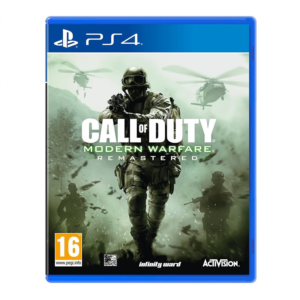 Đĩa game Ps4 Call OF Duty Modern Warfare Remastered