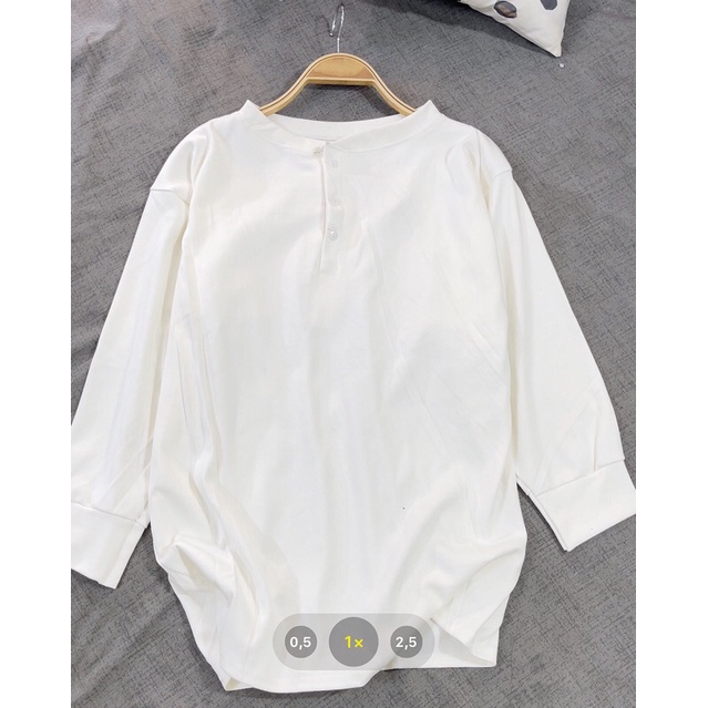 Áo bo tăm len  mỏng dài tay thu đông cúc bánh bèo 2 màu trắng đen  nhẹ nhàng ullzang Bibi.store.99 - ảnh thật cuối | BigBuy360 - bigbuy360.vn