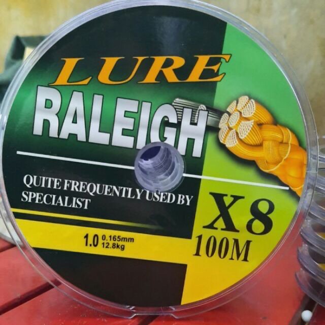 Dây dù câu cá lure Raleigh X8