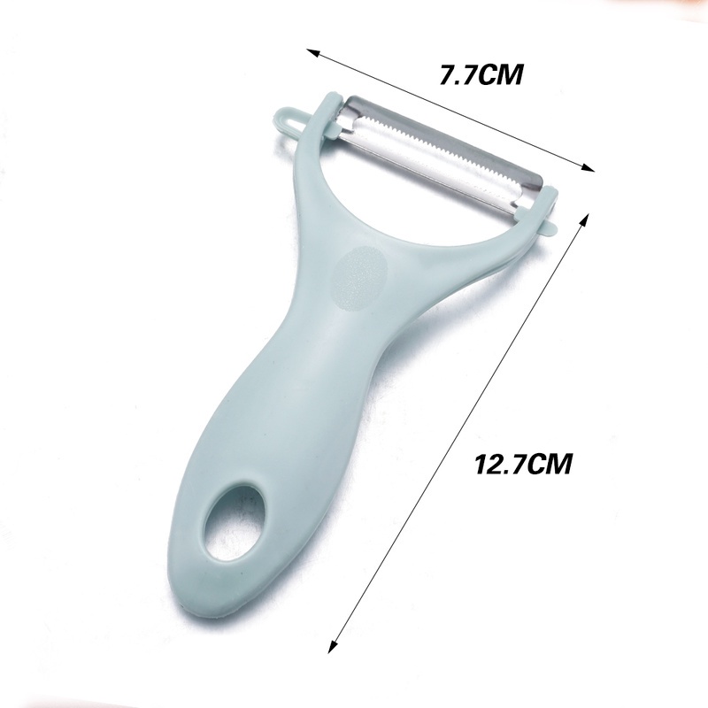 Dụng Cụ Gọt Vỏ Táo/Củ Quả Bằng Thép Không Gỉ Đa Năng Có Móc Treo Tiện Lợi Dành Cho Nhà Bếp