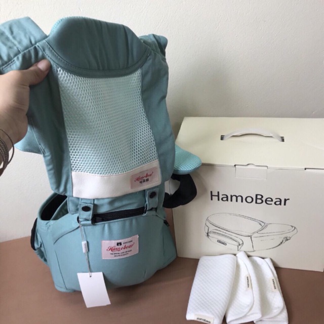 Địu Hamobear co cấp cho bé