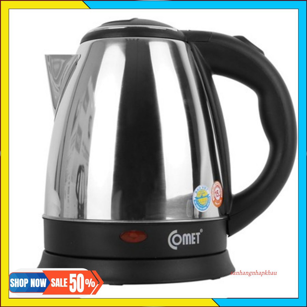 Bình Đun Siêu Tốc COMET CM8215 - 1.5L - Hàng Chính Hãng