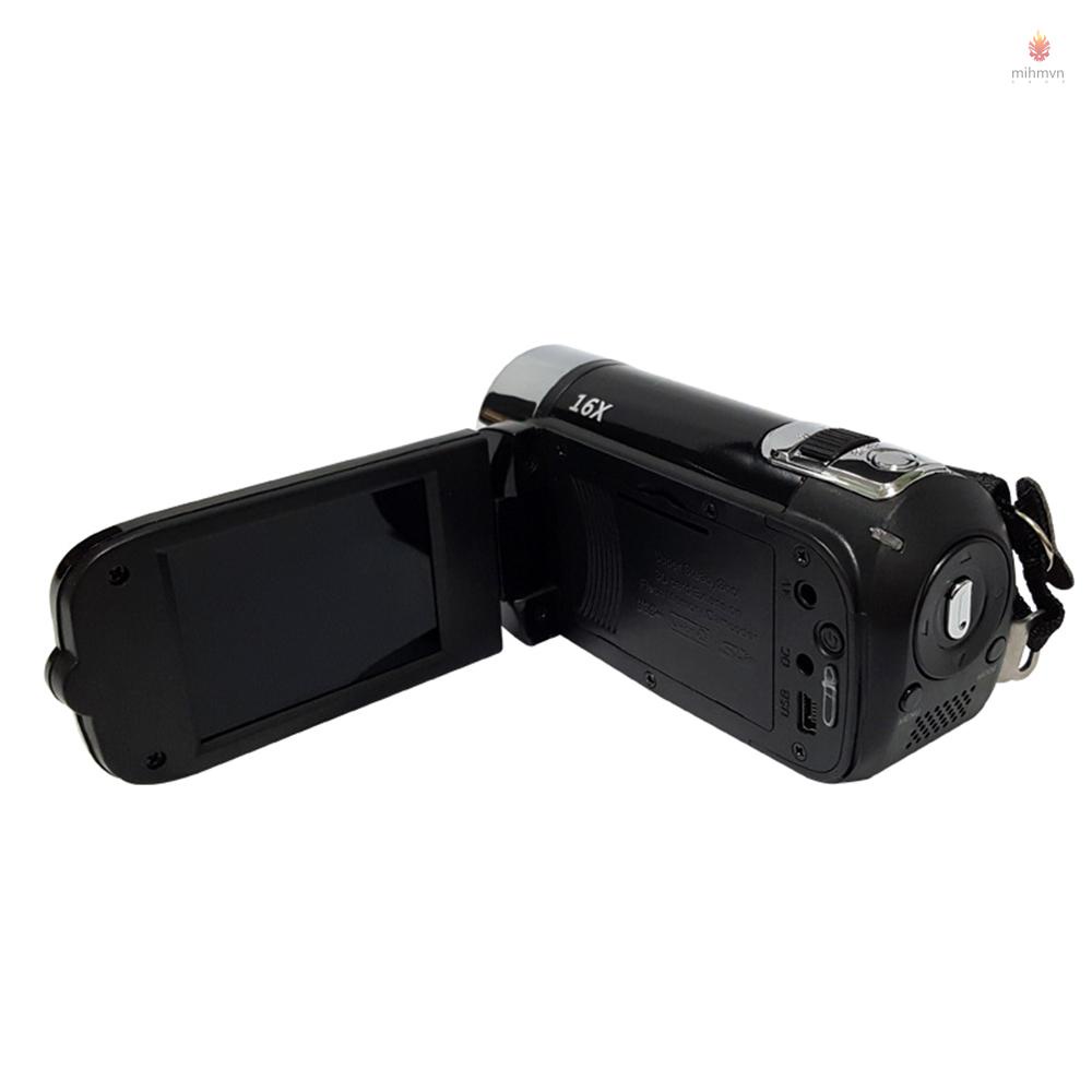 Camera kỹ thuật số 16X F-ocus Zoom thiết kế màn hình 2.7inch hỗ trợ thẻ nhớ TFT
 | BigBuy360 - bigbuy360.vn