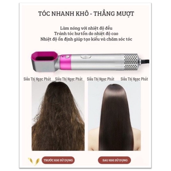 MÁY TẠO KIỂU TÓC 5 TRONG 1 DYSON (Sấy, uốn, chải thắng, tạo phồng, uốn cụp)_Tiện Lợi Khi Đi Du Lịch