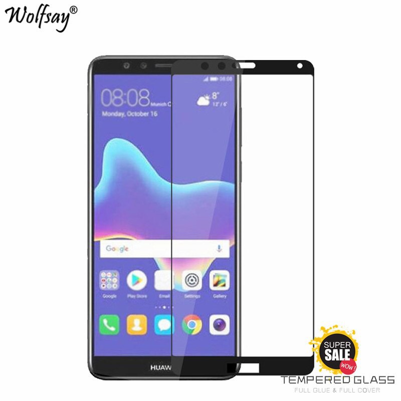 Kính cường lực Full màn Huawei Y7 PRO 2019/ Y9 2018/ Y9 2019/ Y9 PRIME 2019 - Siêu cứng