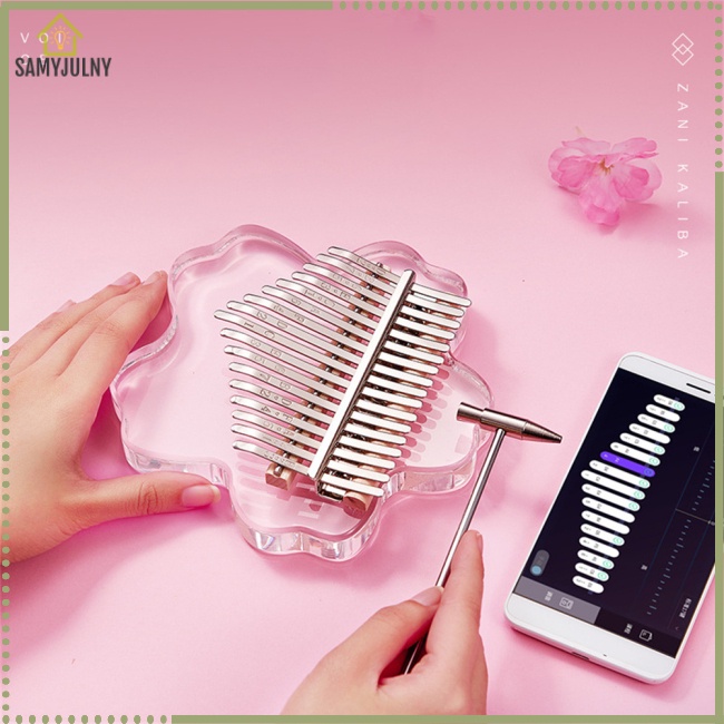 Đàn Kalimba 17 / 21 Tông Hình Hoa Anh Đào