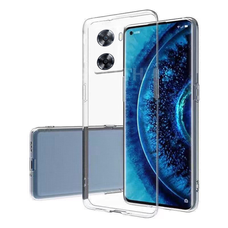 Ốp Điện Thoại Silicon TPU Mềm Trong Suốt Siêu Mỏng Bảo Vệ Camera Cho Oppo A57 4G/A77 5G/A96 4G/A76 A57A77 2022