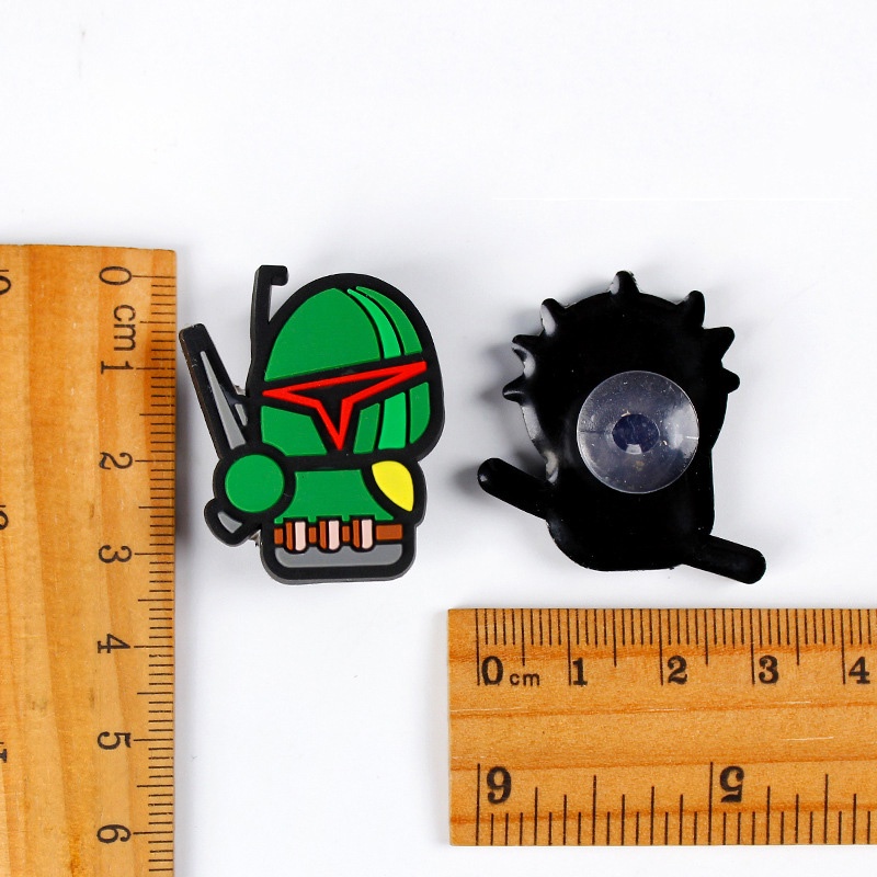 Nút PVC trang trí giày Crocs jibbitz chủ đề hoạt hình Marvel DIY 1000 mẫu tùy chọn thích hợp cho bé