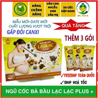 ngũ cốc bầu lạc lạc siêu dinh dưỡng cho mẹ và bé ( hộp 600g/30 gói)