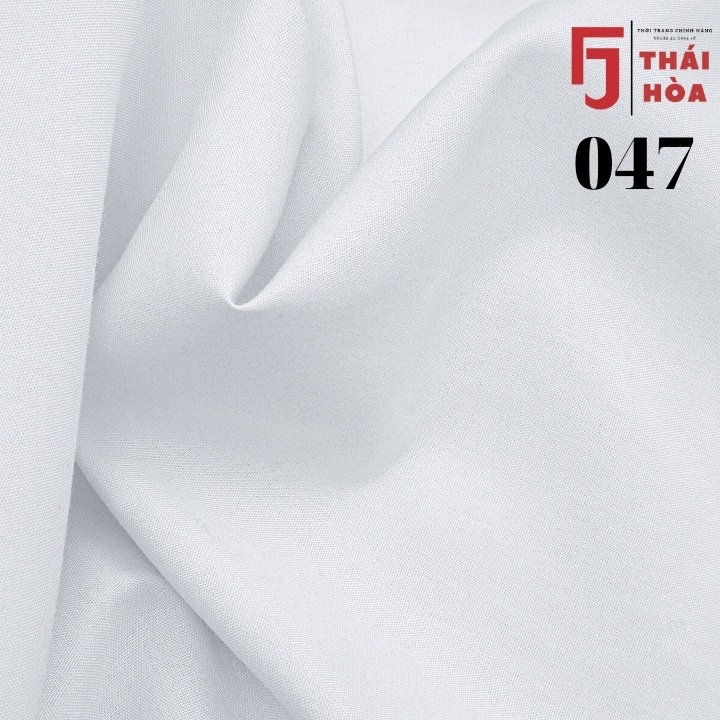 Áo sơ mi nữ tay ngắn bigsize trắng đẹp kiểu công sở cotton Thái Hoà N047-01-01 ...