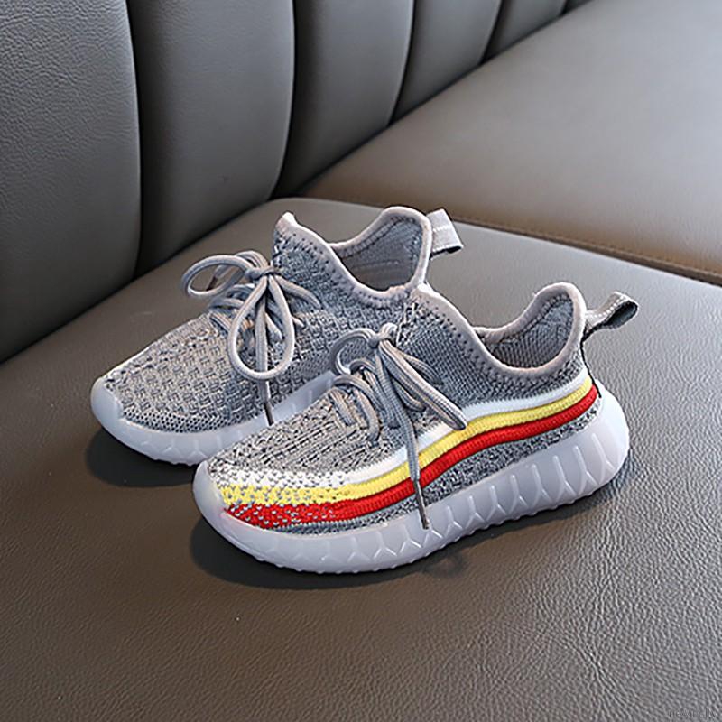 Giày thể thao bằng vải mềm phong cách năng động thời trang Hàn Quốc cho bé