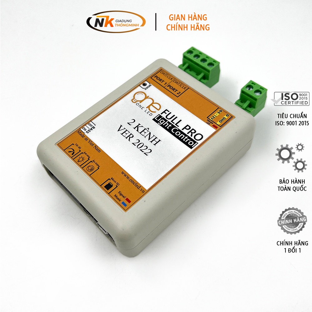 Mạch FULL PRO Oneled Điều Khiển đèn LED Nháy Theo Nhạc 2022 - Thương Hiệu NK