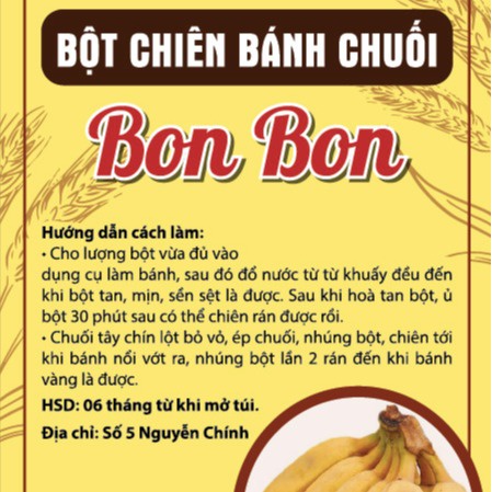 BỘT CHIÊN BÁNH CHUỐI _BON BON