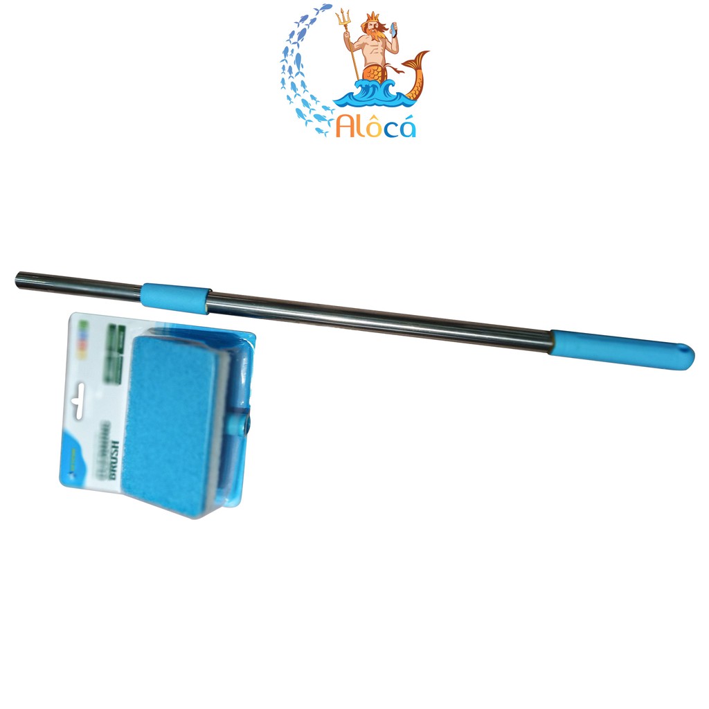 Cây cọ bể mặt tam giác KS-Z007-A, mặt vuông KS-Z007-B cho bể cá cảnh