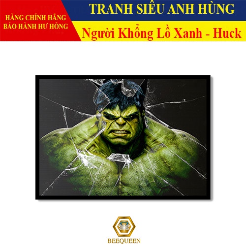 Tranh Siêu Anh Hùng Huck - Người Khổng Lồ Xanh