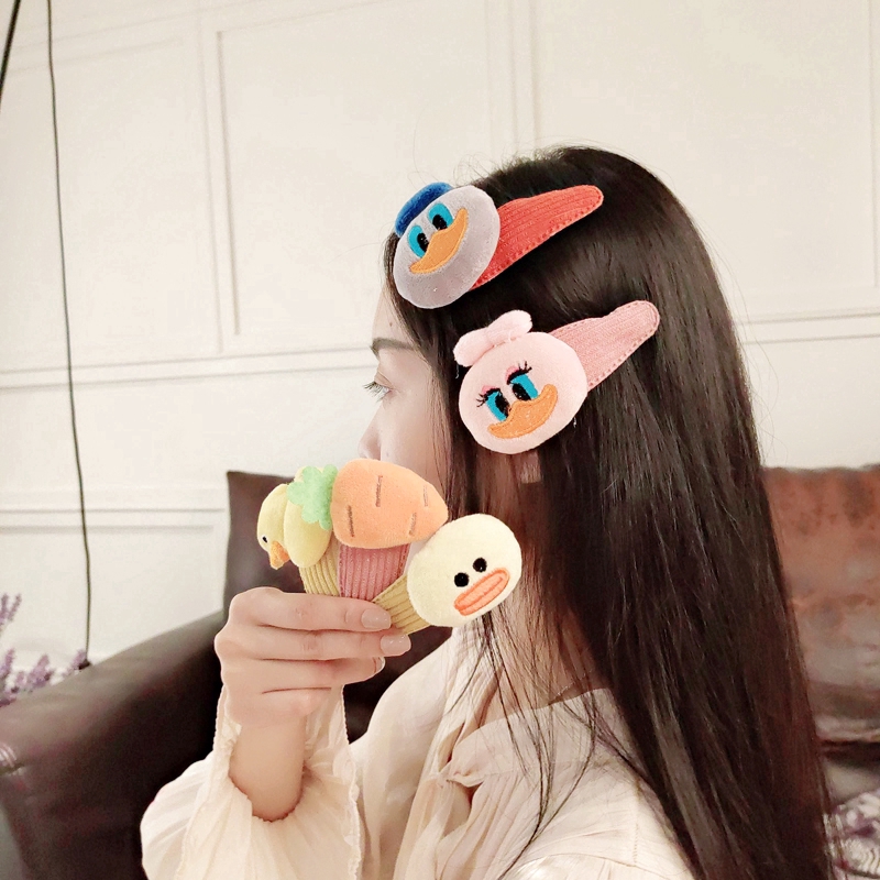 Kẹp tóc trang trí hình trái cây xinh xắn cho nữ