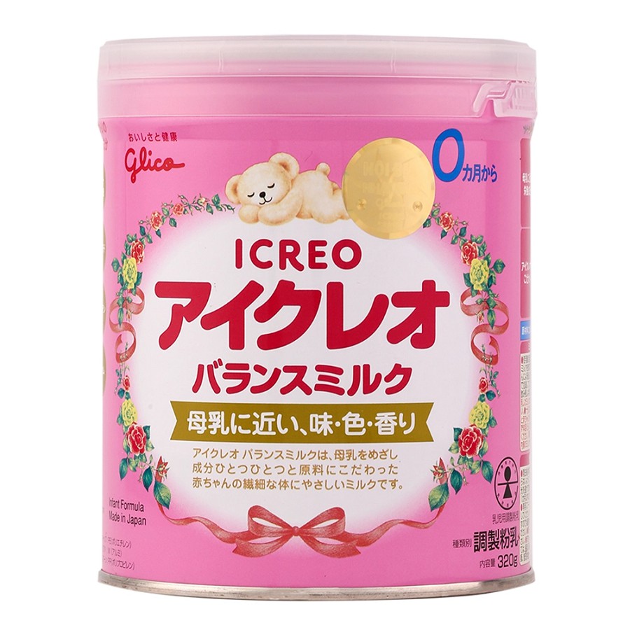 [COMBO 2] Hộp sữa Glico Icreo nội địa Nhật Bản (số 0, số 1)