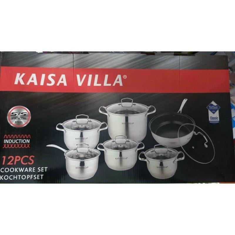 BỘ 6 NỒI CAO CẤP KV-6667 CỦA KAISA VILLA,