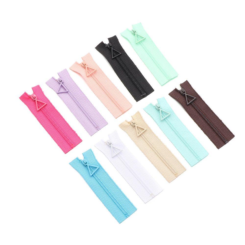 LUOL Set 5 Dây Khóa Kéo Mini 20 Màu Dùng Để May Quần Áo / Làm Đồ Handmade DIY