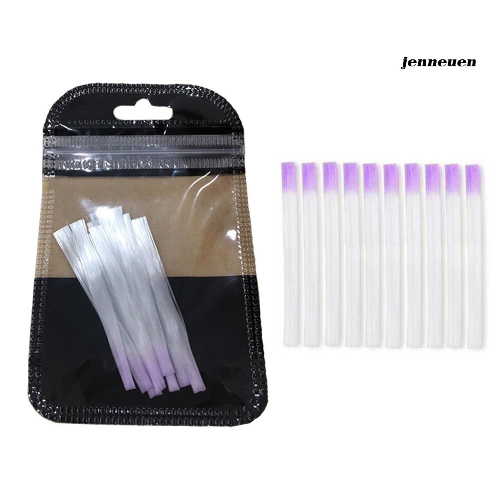 [Hàng mới về] Set 10 sợi thủy tinh nối dài móng tự nhiên độc đáo