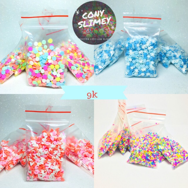 Cốm Trang Trí Slime