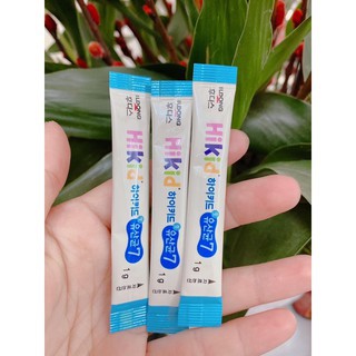 Men vi sinh kết hợp sữa non Hikid 2 in 1 sản phẩm mới đến từ Hàn Quốc- 80 gói date 1/2024
