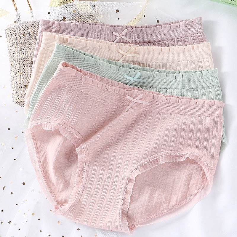 Quần lót vải mềm ôm bụng nâng mông KIMCHIBIKINI chíp nữ cotton khử mùi kháng khuẩn co giãn 4 chiều QL161