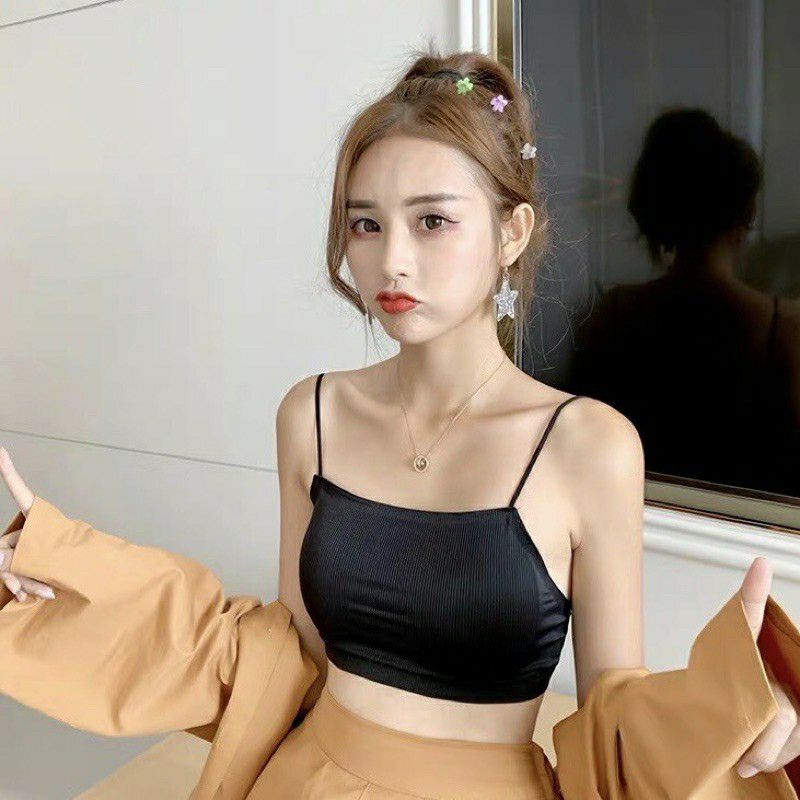 Áo 2 dây sexy hở lưng có đệm ngực AB10