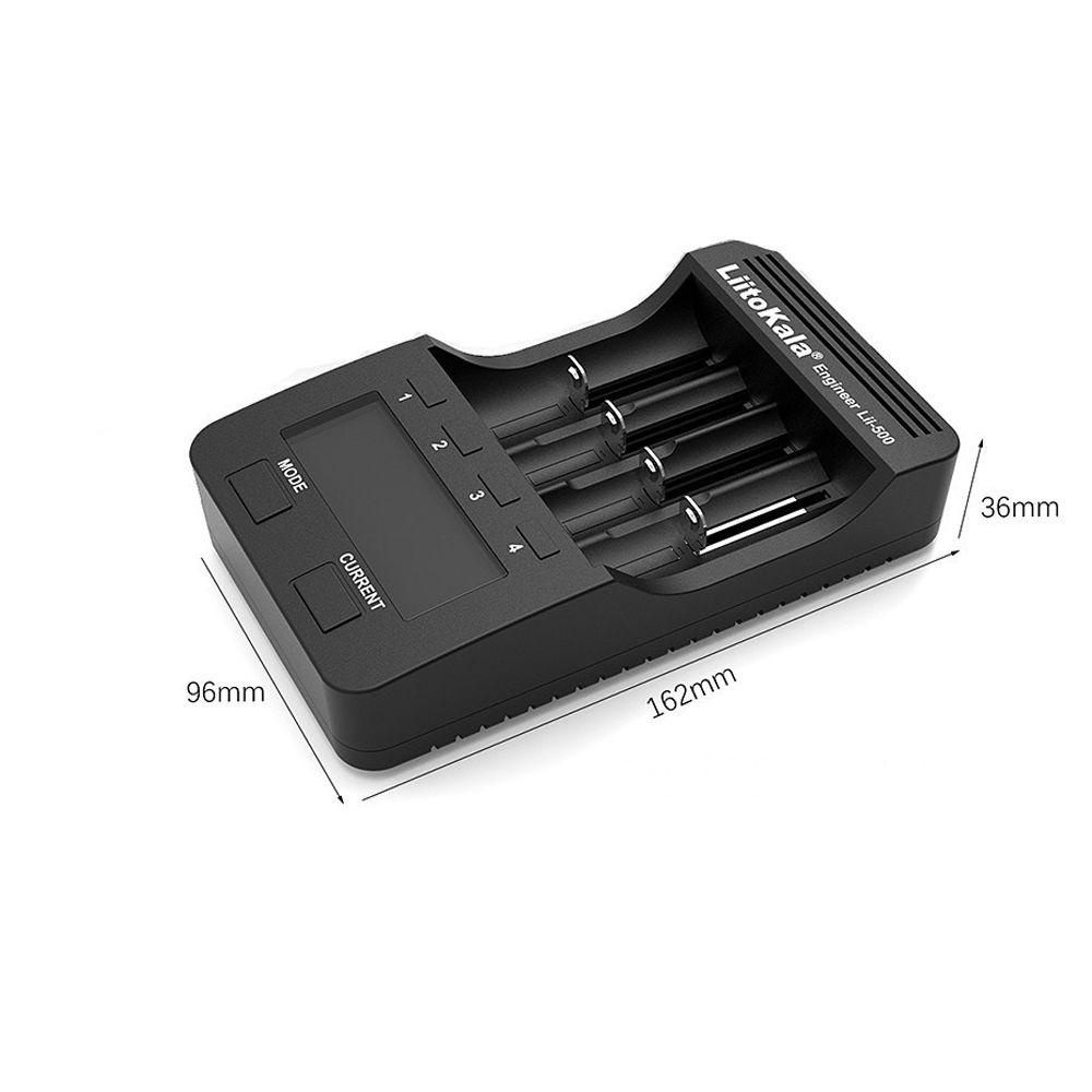 Cục Sạc Pin Thông Minh 26650 / 22650 NiMH Có Màn Hình LCD